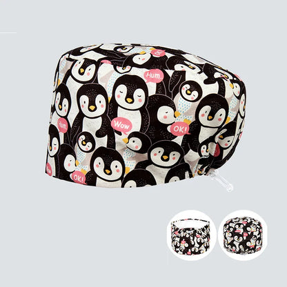Cralom Scrub Cap: Stylish Surgeons & Nurses Headwear for Medical & Beauty Use
