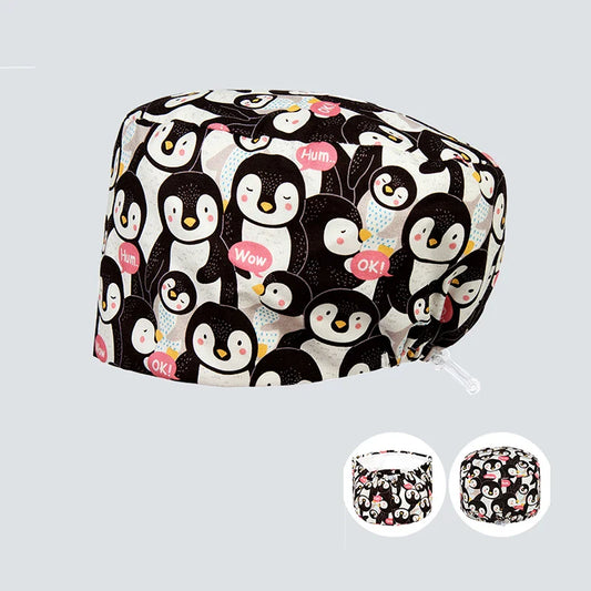 Cralom Scrub Cap: Stylish Surgeons & Nurses Headwear for Medical & Beauty Use