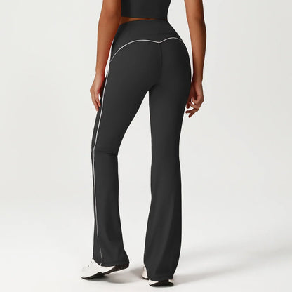 Cralom Seamless Color Block Yoga Pants for Women