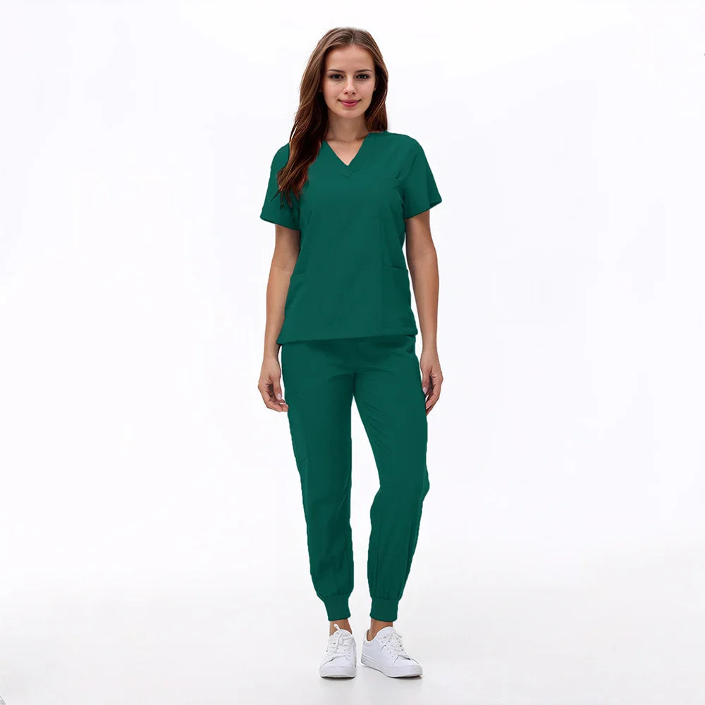 Cralom Women's Nurse Scrubs Set - Comfortable Medical Uniforms