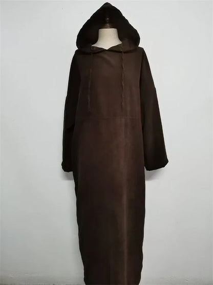 Cralom Modest Muslim Abaya Caftan Robe for Women