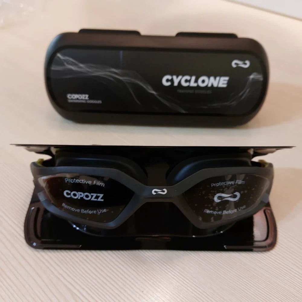 Cralom Anti-Fog UV Protection Swimming Goggles Waterproof Diving Glasses