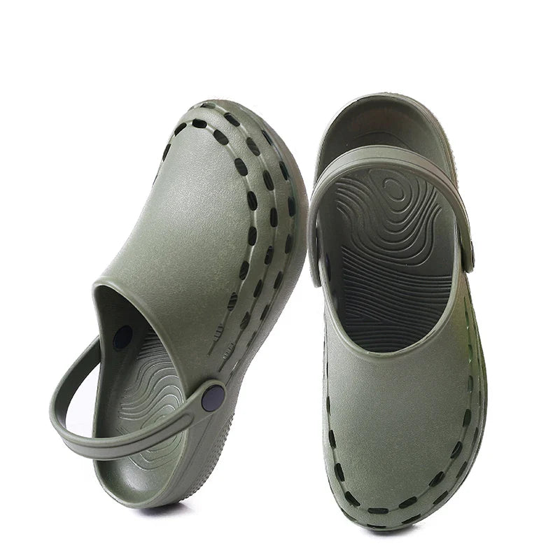 Cralom Summer Beach Sandals with Slip-Resistant Contoured Footbeds