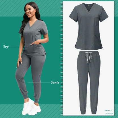 Cralom Beauty Spa Uniform Set for Women